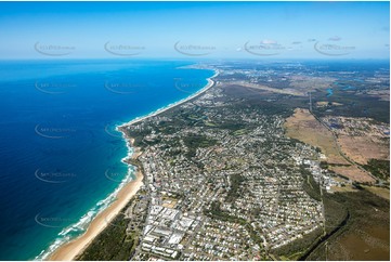 High Altitude Aerial Photo Coolum Beach QLD Aerial Photography