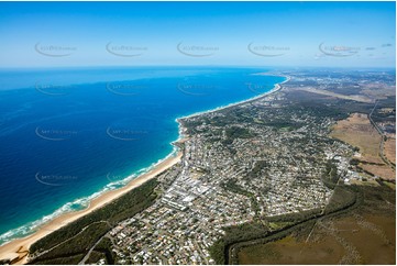 High Altitude Aerial Photo Coolum Beach QLD Aerial Photography