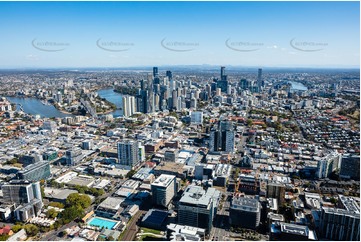 Aerial Photo Fortitude Valley QLD Aerial Photography