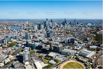 Aerial Photo Bowen Hills QLD Aerial Photography