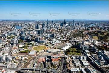 Aerial Photo Bowen Hills QLD Aerial Photography