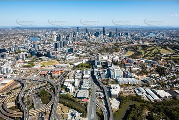 Aerial Photo Bowen Hills QLD Aerial Photography