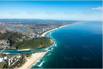 Aerial Photo Burleigh Heads QLD Aerial Photography