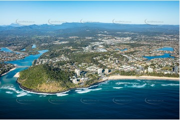 Aerial Photo Burleigh Heads QLD Aerial Photography