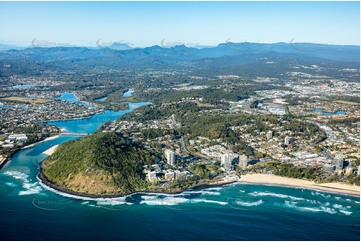 Aerial Photo Burleigh Heads QLD Aerial Photography