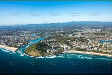 Aerial Photo Burleigh Heads QLD Aerial Photography