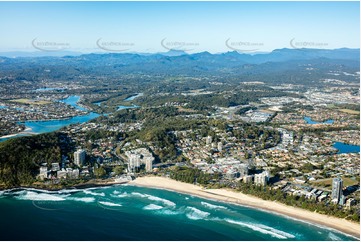 Aerial Photo Burleigh Heads QLD Aerial Photography