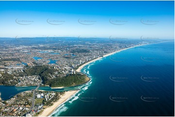 Aerial Photo Burleigh Heads QLD Aerial Photography