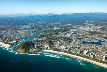 Aerial Photo Burleigh Heads QLD Aerial Photography