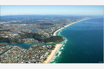 High Altitude Aerial Video Palm Beach QLD Aerial Photography