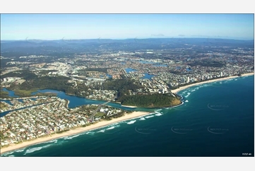 High Altitude Aerial Video Palm Beach QLD Aerial Photography