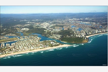 High Altitude Aerial Video Palm Beach QLD Aerial Photography