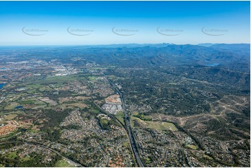 High Altitude Aerial Photo Carrara QLD Aerial Photography