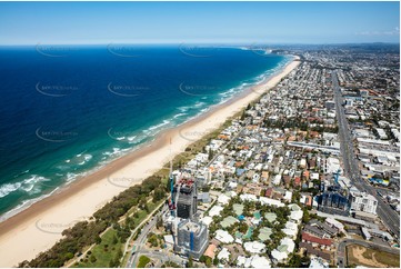 Aerial Photo Mermaid Beach QLD Aerial Photography