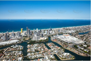 Aerial Photo Broadbeach Waters QLD Aerial Photography