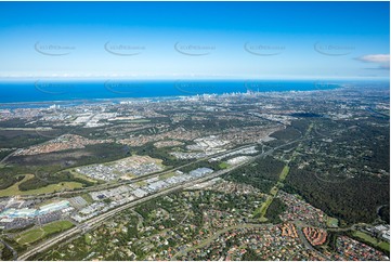 High Altitude Aerial Photo Pacific Pines QLD Aerial Photography