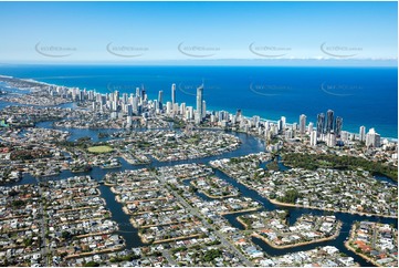 Aerial Photo Broadbeach Waters QLD Aerial Photography