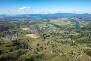 High Altitude Aerial Photo Lowood Aerial Photography