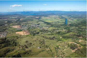 High Altitude Aerial Photo Lowood Aerial Photography