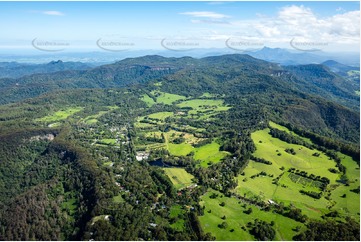 High Altitude Aerial Photo Springbrook QLD Aerial Photography