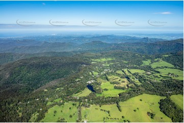 High Altitude Aerial Photo Springbrook QLD Aerial Photography