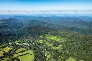 High Altitude Aerial Photo Springbrook QLD Aerial Photography