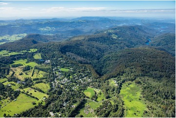 High Altitude Aerial Photo Springbrook QLD Aerial Photography