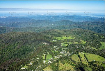 High Altitude Aerial Photo Springbrook QLD Aerial Photography