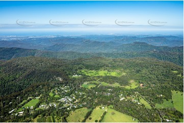 High Altitude Aerial Photo Springbrook QLD Aerial Photography