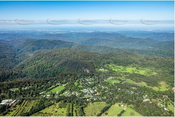 High Altitude Aerial Photo Springbrook QLD Aerial Photography