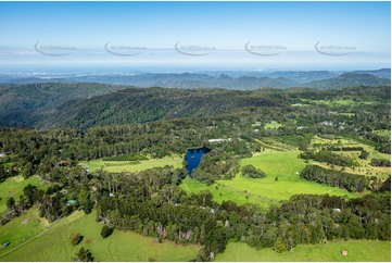 High Altitude Aerial Photo Springbrook QLD Aerial Photography