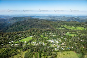 High Altitude Aerial Photo Springbrook QLD Aerial Photography