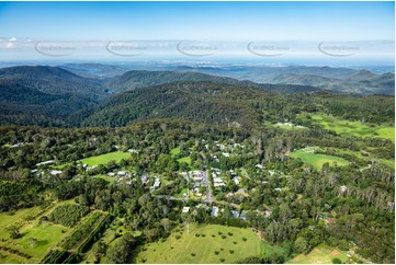 High Altitude Aerial Photo Springbrook QLD Aerial Photography