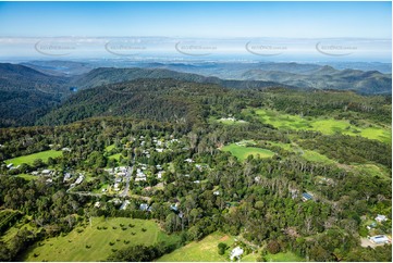 High Altitude Aerial Photo Springbrook QLD Aerial Photography