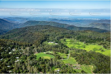 High Altitude Aerial Photo Springbrook QLD Aerial Photography