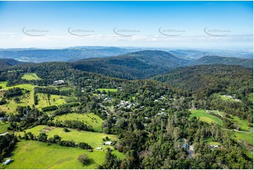 High Altitude Aerial Photo Springbrook QLD Aerial Photography