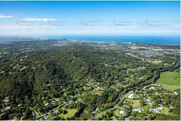 Aerial Photo Currumbin Valley QLD Aerial Photography