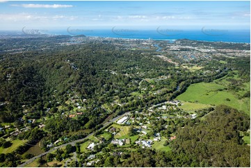 Aerial Photo Currumbin Valley QLD Aerial Photography