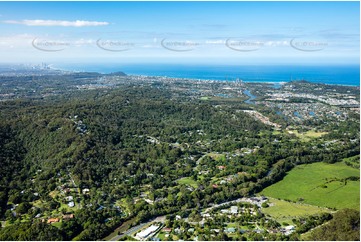 Aerial Photo Currumbin Waters QLD Aerial Photography