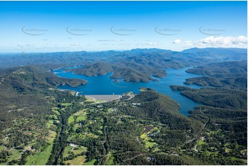 Aerial Photo Hinze Dam - Gold Coast QLD Aerial Photography