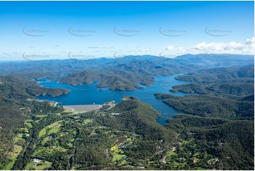 Aerial Photo Hinze Dam - Gold Coast QLD Aerial Photography