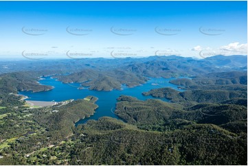 Aerial Photo Hinze Dam - Gold Coast QLD Aerial Photography