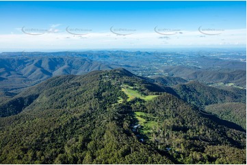 High Altitude Aerial Photo Lower Beechmont QLD Aerial Photography