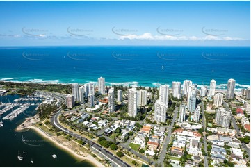 Aerial Photo Main Beach QLD Aerial Photography