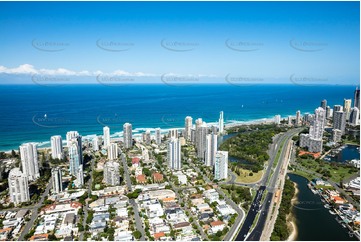 Aerial Photo Main Beach QLD Aerial Photography