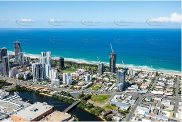 Aerial Photo Mermaid Beach QLD Aerial Photography