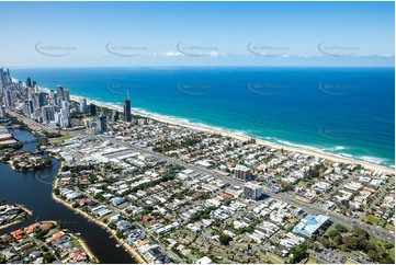 Aerial Photo Mermaid Beach QLD Aerial Photography