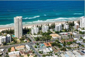 Aerial Photo Burleigh Heads QLD Aerial Photography