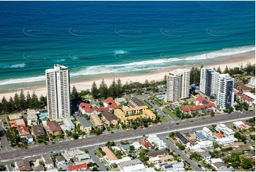 Aerial Photo Burleigh Heads QLD Aerial Photography