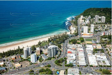 Aerial Photo Burleigh Heads QLD Aerial Photography